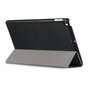 Just in Case Housse en cuir pour iPad Mini 5 2019 Smart Tri-Fold - Protection noire