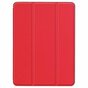 Just in Case Housse en cuir &agrave; trois volets pour iPad Air 3 10,5 pouces 2019 - Boucle de rangement pour stylet de protection standard rouge