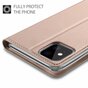 Coque iPhone 11 Pro Bookcase Just in Case Leather Wallet Wallet - Or Rose