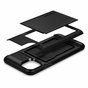 Coque iPhone 11 Spigen Slim Armor Hybrid Wallet Card Holder - Noire
