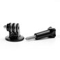Support rotatif &agrave; ventouse pour voiture avec support de tr&eacute;pied compatible avec GoPro Action Cam - Noir
