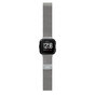 Bracelet de montre &agrave; boucle en acier Laut pour Fitbit VERSA - Acier argent&eacute;