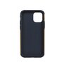 &Eacute;tui en bois en plastique &agrave; texture de bois compatible avec iPhone 12 Pro Max - marron
