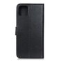 &Eacute;tui portefeuille en cuir artificiel compatible avec iPhone 12 Pro Max - noir