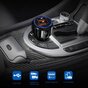 Chargeur de voiture &agrave; double prise allume-cigare USB 30Q - Chargement rapide noir