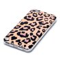 Coque en TPU imprim&eacute; l&eacute;opard compatible avec iPod Touch 5, 6 et 7 - beige