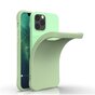 Coque souple TPU pour iPhone 12 et iPhone 12 Pro - verte