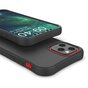 Coque souple en TPU compatible avec iPhone 12 mini - noir