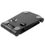 Support De T&eacute;l&eacute;phone De Bureau En Alliage Pliable Universel Pour Smartphone Et Tablette - Noir