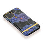 &Eacute;tui en robuste Richmond &amp; Finch Blooming Peonies pour iPhone 11 - Bleu / violet avec noir