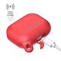 &Eacute;tui r&eacute;sistant &agrave; l&#039;eau CaseProof compatible avec AirPods Pro - Rouge 1 m&egrave;tre