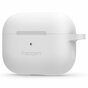 &Eacute;tui en silicone Spigen compatible avec AirPods Pro - Mousqueton blanc