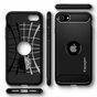 Coque Spigen Rugged Armor Air Cushion Technology pour iPhone 7, 8 et iPhone SE 2020 SE 2022 - Noire