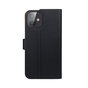 Xqisit Slim Wallet Selection Coque en plastique Anti Bac compatible avec iPhone 12 mini - noir