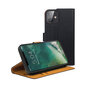 Xqisit Slim Wallet Selection Coque en plastique Anti Bac compatible avec iPhone 12 mini - noir