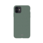 Coque Xqisit Eco Flex biod&eacute;gradable et antibact&eacute;rienne compatible avec iPhone 12 mini - vert