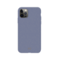 Coque antibact&eacute;rienne biod&eacute;gradable Xqisit Eco Flex compatible avec iPhone 12 et iPhone 12 Pro - bleu