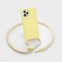 LAUT Coque en plastique Pastels compatible avec iPhone 12 mini - jaune