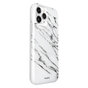 Coque en LAUT Huex pour iPhone 12 mini - marbre blanc