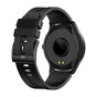 XQISIT Smartwatch Health fonctions et 6 fonctions sportives - Black Metal