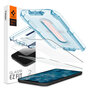 Spigen Glassprotector iPhone 12 et 12 Pro 2 pi&egrave;ces - Duret&eacute; 9H