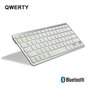 Clavier Bluetooth blanc clavier sans fil QWERTY