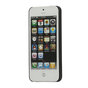 Coque rigide noire robuste compatible avec iPhone 5/5s et SE 2016. Coque noire