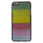 Coque iPhone 6 Plus iPhone 6s Plus de couleur transparente Rainbow Stripes