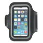 Bracelet de sport compatible avec iPhone 5 5s SE 2016 Bande de course noire Bande de sport