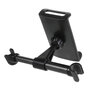 Support De Tablette Support De T&eacute;l&eacute;phone Appui-t&ecirc;te Si&egrave;ge De Voiture Si&egrave;ge Arri&egrave;re 4-11 Pouces compatible avec iPhone Et iPad - Noir