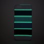 Coque Glow in the Dark compatible avec iPhone 6 / 6s - Coque ray&eacute;e Bleu Gris