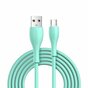 Joyroom Cable USB-A vers USB-C Chargeur C&acirc;ble de Charge QC - Vert Menthe