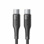 Joyroom C&acirc;ble de charge USB-C C&acirc;ble de charge rapide Chargeur PD QC 60W - Noir