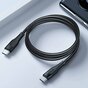Joyroom C&acirc;ble de charge USB-C C&acirc;ble de charge rapide Chargeur PD QC 60W - Noir