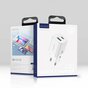 Adaptateur Dux Ducis Chargeur USB-A et USB-C Adaptateur secteur Super Si Power Delivery 30W QC 18W - Blanc