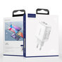 Dux Ducis chargeur 2 adaptateur USB-A Adaptateur secteur PowerIQ - Blanc
