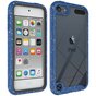 &Eacute;tui Hybride Speckles et Protection TPU Speckles pour iPod Touch 5, 6 et 7 - Bleu