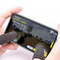 Game Finger grip tissu respirant antid&eacute;rapant pour jeux sur &eacute;crans tactiles - 2 pi&egrave;ces