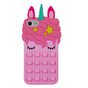 Coque licorne en silicone Unicorn Pop Fidget Bubble compatible avec iPhone 7, 8 et iPhone SE 2020 SE 2022