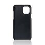 &Eacute;tui en cuir artificiel Duo Cardslot Wallet compatible avec iPhone 13 Pro Max - noir
