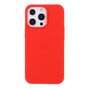 Coque fine en TPU compatible avec iPhone 13 Pro Max - rouge