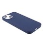 Coque fine en TPU compatible avec iPhone 13 mini - bleue