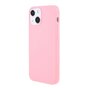 Coque fine en TPU compatible avec iPhone 13 mini - rose