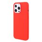 Coque fine en TPU compatible avec iPhone 13 Pro - rouge