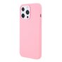 Coque fine en TPU compatible avec iPhone 13 Pro - rose