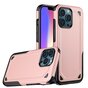 Pro Armor TPU avec coque robuste compatible avec iPhone 13 - or rose