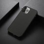 Coque en fibre de carbone Carbon TPU compatible avec iPhone 13 Pro Max - noir