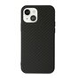 &Eacute;tui en fibre de carbone TPU Carbon pour iPhone 13 - Noir