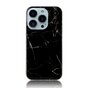 &Eacute;tui en marbre TPU Marble Stone pour iPhone 13 Pro - Noir