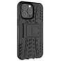 TPU antichoc avec coque robuste pour iPhone 13 Pro - noir